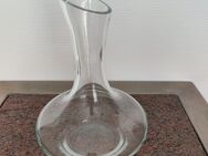 Glasvase mit schlanken Hals Höhe 25,0 cm - Essen