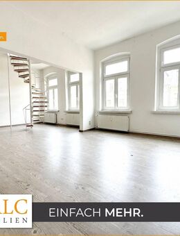 Großzügige 5-Raum-Maisonettewohnung mit Balkon - Chemnitz