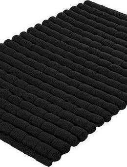 Kleine Wolke Badematte Avera, Höhe 50 mm, beidseitig nutzbar, fußbodenheizungsgeeignet, Baumwolle, Polyester, rechteckig, Badteppich, Uni Farben, handgewebt, quadratisch & rechteckig