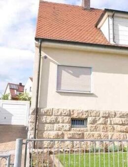 Doppelhaushälfte mit Garten und Garage in ruhiger Lage - Pegnitz