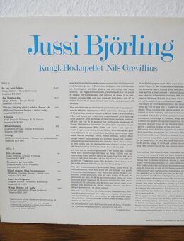 Jussi Björling-dto.-Vinyl-LP,RCA,1986 - Linnich
