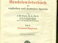 Langenscheidt Handelswörterbuch der englisch/deutsch Sprache 1930 in 22159