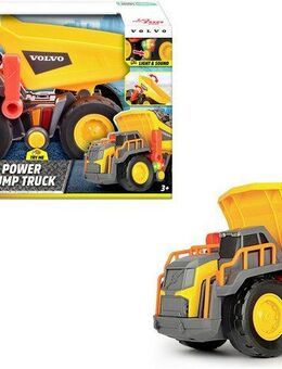 Dickie Toys Spielzeug-LKW Volvo Power Dump Truck, mit Licht und Sound