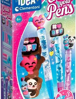 Clementoni® Kreativset Idea, Deine Stift-Kreationen - BFF Beste Freunde für immer