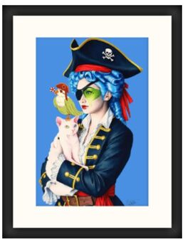 Fin Dac Indochine inspired by van Stegi Unikat Signiert 40x30cm gerahmt - Düsseldorf