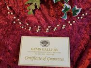 Perlenkette 3-Reiher 14 Karat mit Zertifikat Gems Gallerie Puket - Heilbronn