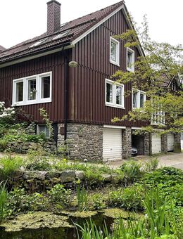 Große 8-Zimmer Wohnung mit Wintergarten, Kamin, Garage, Sauna und Garten - Clausthal-Zellerfeld