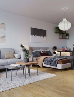 Direkt an der U3: Möblierte helle 1-Zi.-Wohnung! - München