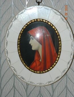 Fabiola von Rom, Lupenmalerei, Miniatur - Essen