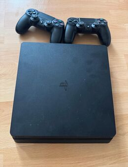 PlayStation 4 Slim mit 2 Controllern & 11 Spielen - Nachrodt-Wiblingwerde