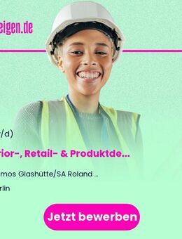 Interior-, Retail- & Produktdesigner (m/w/d) - Berlin