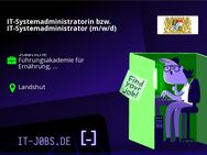 IT-Systemadministratorin bzw. IT-Systemadministrator (m/w/d) - Landshut