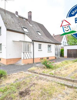 Gut geschnittenes 2-Familienhaus mit Garage, Carport, Garten und Keller! - Seligenstadt