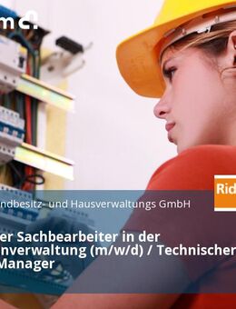 Technischer Sachbearbeiter in der Immobilienverwaltung (m/w/d) / Technischer Property Manager - München