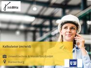 Kalkulator (m/w/d) - Blankenburg (Harz)