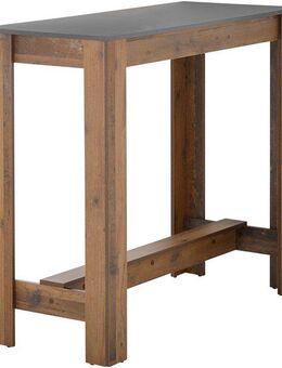 Stolkom Sp.z.o.o. Bartisch Modesto Küchentisch, Bistrotisch, Stehtisch Küche, BxHxT 115x103x50 cm, Grozügige Fläche, Stabiler Halt, Tischplatte melaminbeschichtet