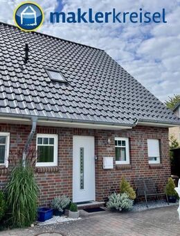 Zur Miete: Gepflegte Doppelhaushälfte mit Garage direkt in Esens! - Esens