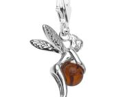 OSTSEE-SCHMUCK Kettenanhänger Ostsee-Schmuck Charm-Einhänger Elfe Charm-Einhänger Elfe (1-tlg)