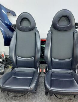 Smart 450 Coupe, Cabrio oder Crossblade schwarze Ledersitze m. Sitzheizung - Hamburg