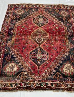 handgeknüpfter Perserteppich Shiraz schurwolle ✅152 x 118cm✅ - Hamburg Hamburg-Mitte