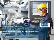 Industriemechaniker für Betriebstechnik (m/w/d) - Erbach (Hessen)