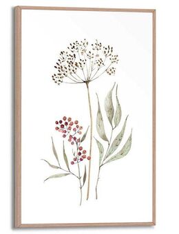 Reinders! Bild mit Rahmen Aqua Flowers