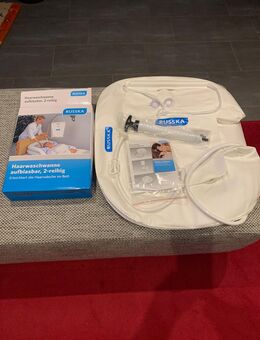 Haarwaschwanne mit Kopfmulde, aufblasbar, 2-reihig - Stolberg (Rheinland, Kupferstadt) Zentrum