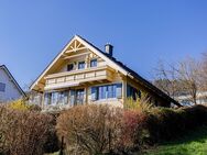 Schönes Holzhaus mit atemberaubenden Moselblick in ruhiger Höhenlage von Traben-Trarbach - Traben-Trarbach