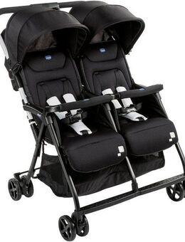 Chicco Zwillingsbuggy OHlalà Twin, Black Night, Zwillingskinderwagen