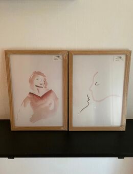 AQUARELL-BILD 20x30 - Hagen (Teutoburger Wald)