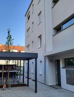 KL-Fischerhof: Neubau-Erstbezug - 3 Zimmer EG Wohnung mit EBK, Terrasse und KFZ Stellplatz! - Kaiserslautern