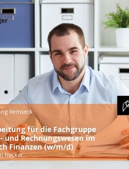 Sachbearbeitung für die Fachgruppe Haushalts- und Rechnungswesen im Fachbereich Finanzen (w/m/d) - Remseck (Neckar)