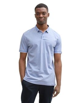 TOM TAILOR Denim Poloshirt mit Kontrastdetails
