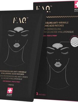FAQ™ Hyaluron Serum FAQ™ Microneedling Anti-Wrinkle Hyaluronic Acid Patches For Forehead