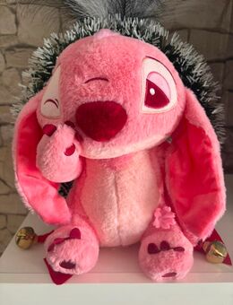 NEU Disney Lilo & Stitch Plüsch Alien Angel 30cm pink mit Sakura Blüte - Magdeburg