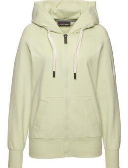 Elbsand Kapuzensweatjacke Kelda mit Logo-Stickerei an der Kapuze, Basic
