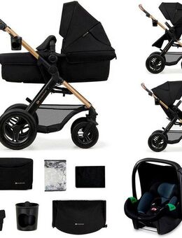 Kinderkraft Kombi-Kinderwagen MOOV 2 Air 3IN1, (Set), mit Luftreifen
