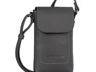 TOM TAILOR Handytasche Elis, aus weich gekörntem Lederimitat auffällige Ziernaht und feinem Logo