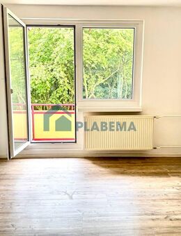 Renovierte 2-Zimmer-Wohnung mit Wannenbad und Balkon mit Blick ins Grüne - Schwerin