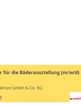 Fachberater für die Bäderausstellung (m/w/d) - Straubing