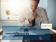 HR-Managerin / Personalleiterin / Personalreferent (w/m/d) in Vollzeit / Teilzeit - Esslingen (Neckar)