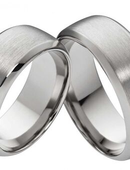 Titanringe Partnerringe mit Diamant T193 - Aholming