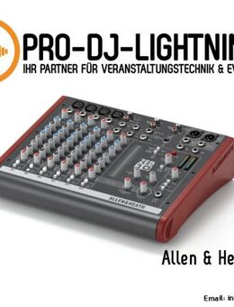 Allen & Heath ZED-10 und ZED-6 DJ Mischpult Mixer mieten - Wismar