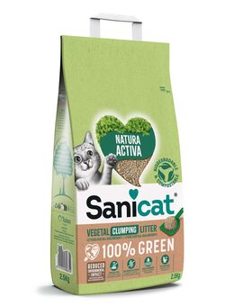 Sanicat Natura Activa 100% Green - 2,5 kg