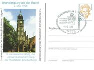 BRD: 09.05.1998, "8. Landesverbandstag, Brandenburg an der Havel", Ganzsache (Postkarte), Altstädtisches Rathaus, Sonderstempel - Brandenburg (Havel)