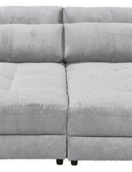 ED EXCITING DESIGN Loveseat Barura (2-St), Big-Sofa mit 2 Nierenkissen