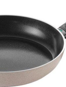 BALLARINI Bratpfanne Ledro, Aluminium (1-tlg), Keramikbeschichtung, recyceltes Aluminium, Thermopoint, Made in Italy