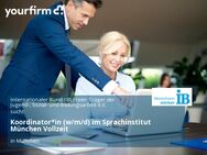 Koordinator*in (w/m/d) im Sprachinstitut München Vollzeit - München