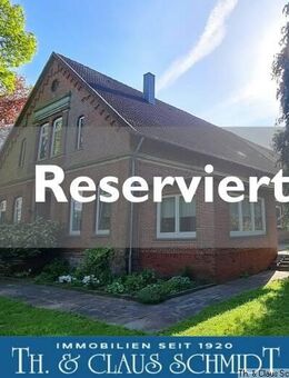 ***Reserviert*** Sanierter Gulfhof mit schönem großen Stallgebäude für Ihre Fahrzeuge - Stadland