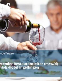Stellvertretender Restaurantleiter (m/w/d) für das Schloß-Hotel Ingelfingen - Ingelfingen